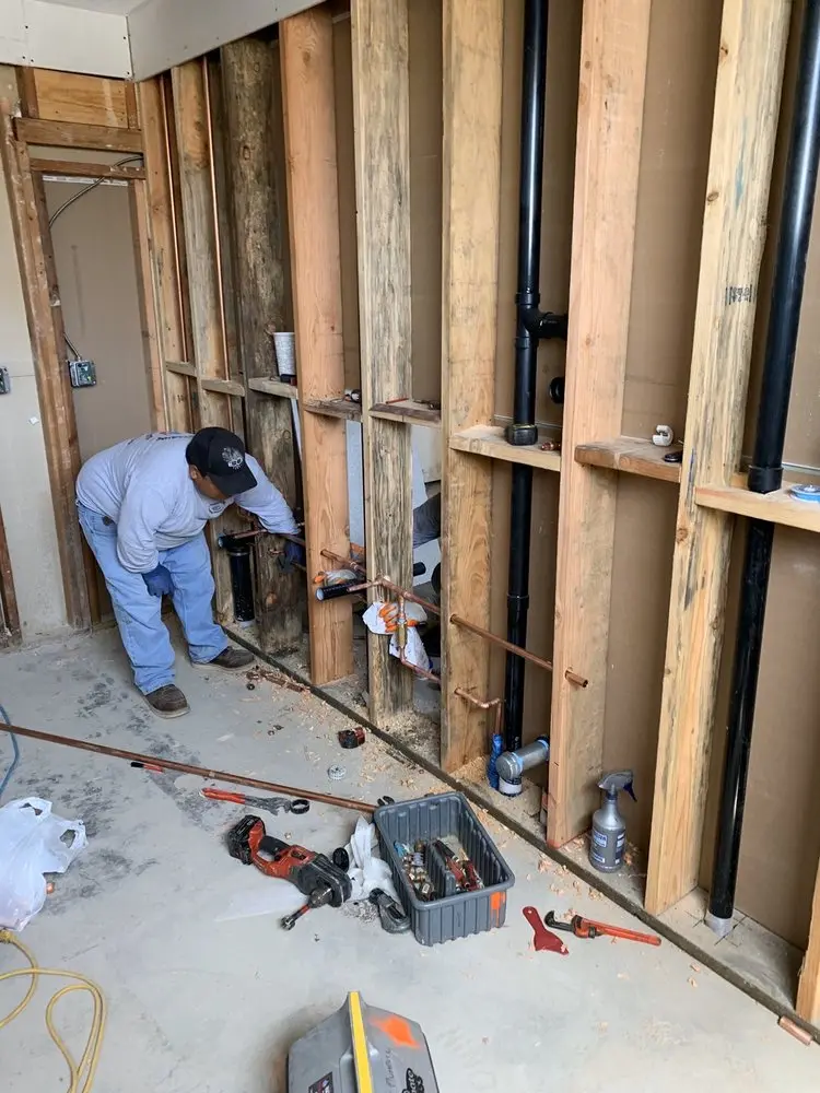 Commercial rough-in plumbing for Commercial Plumbing in Strickersville